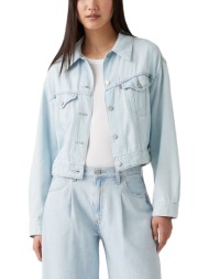 denim featherweight crop relaxed fit jacket women levi`s