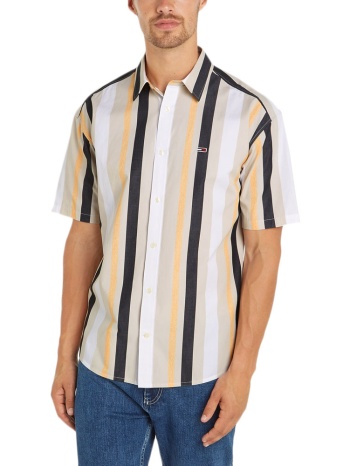 tommy jeans striped relaxed fit shirt men σε προσφορά
