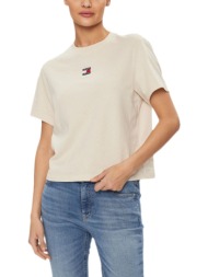 tommy jeans badge boxy fit t-shirt women