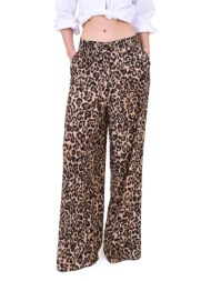 marissa leopard high waist wide leg pants women dolce domenica