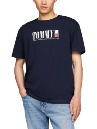 tommy jeans graphic dna flag regular fit t-shirt men