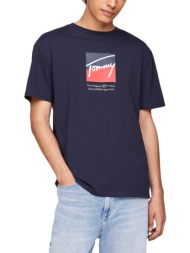 tommy jeans dna logo regular fit t-shirt men