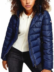 tommy jeans basic hooded down jacket women