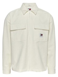 tommy jeans corduroy zip overshirt men