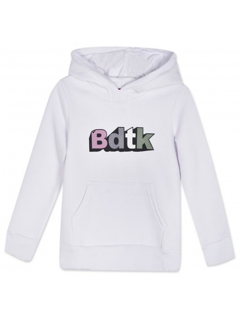 body talk - bdtkg hooded sweater - white