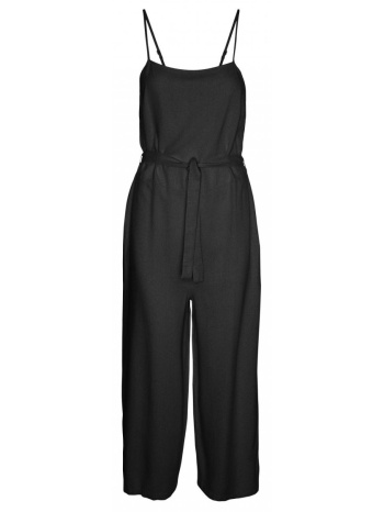 ολόσωμη φόρμα με λινό vero moda 10321614 - μαύρο