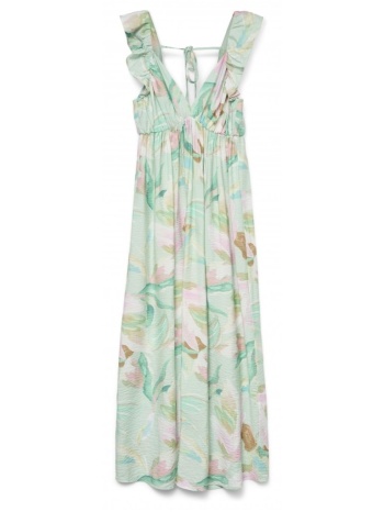 φόρεμα με βολάν στους ώμους vero moda 10324125 - multi σε προσφορά