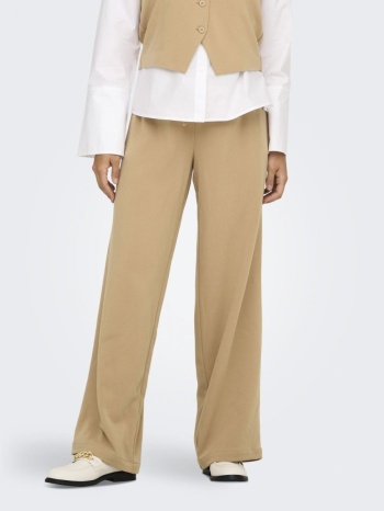 παντελόνι wideleg με λάστιχο only 15338922 - caramel σε προσφορά