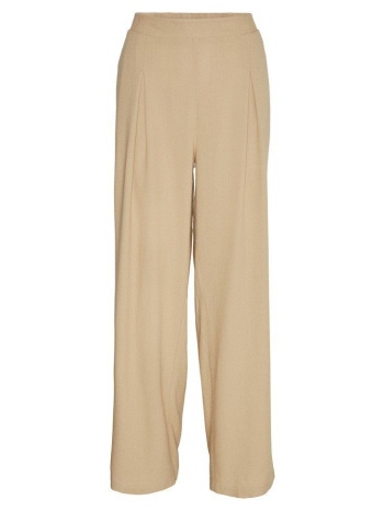 vero moda παντελόνι από μείγμα λινό - 10282493 - camel σε προσφορά
