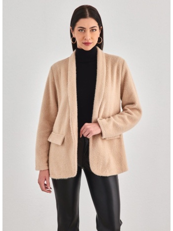 fn-fashion ζακέτα σενίλ με διακοσμητικές τσέπες - 23698  σε προσφορά