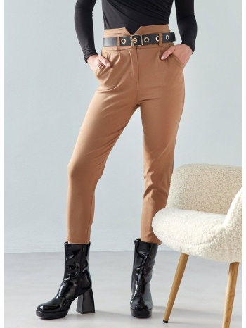 παντελόνι chino με σκίσιμο - 1182 - camel σε προσφορά