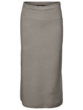 vero moda πλεκτή φούστα εφαρμοστή - 10315502 - taupe σε προσφορά