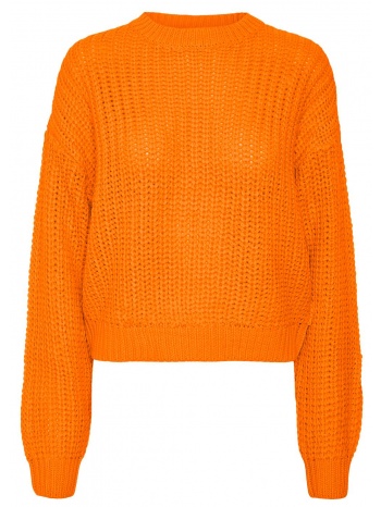 πουλόβερ με ανάποδη πλέξη noisy may 27028179 - πορτοκαλί σε προσφορά