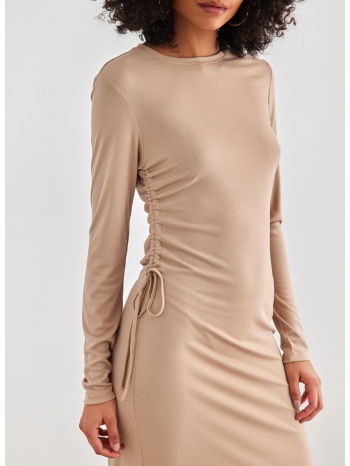 φόρεμα με σούρα vero moda 10299277 - άμμου σε προσφορά