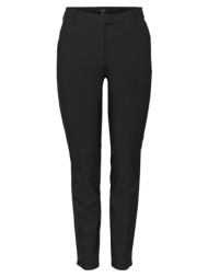 παντελόνι υφασμάτινο slim fit vero moda 10279052 - μαύρο
