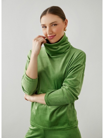 σετ βελουτέ φόρμες different-shop 15-012 - πράσινο σε προσφορά