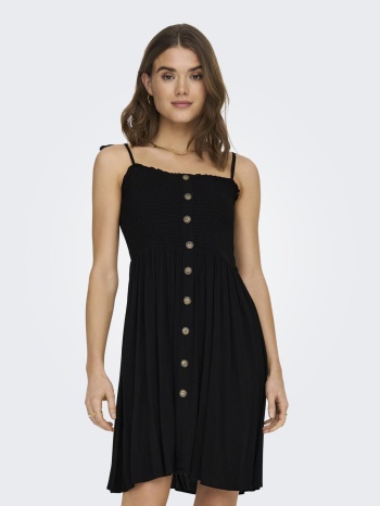 φόρεμα με εφέ κουμπιά only 15193884 - μαύρο σε προσφορά