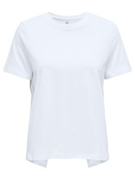 μπλούζα με άνοιγμα στην πλάτη only 15319398 - λευκό