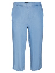 παντελόνι υφασμάτινο vero moda curve 10305636 - μπλε denim