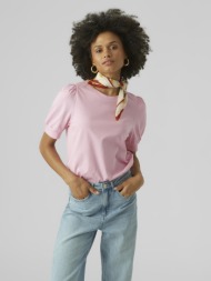 μπλούζα με πιέτες στους ώμους aware 10275520 - ροζ