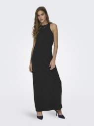 φόρεμα αμάνικο μακρύ only 15316908 - μαύρο