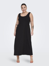 φόρεμα βαμβακερό plus size carmakoma 15291192 - μαύρο