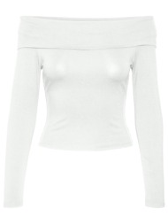 μπλούζα μακρυμάνικη strapless aware 10324239 - λευκό