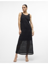 φόρεμα μάξι με δαντέλα vero moda 10309293 - μαύρο