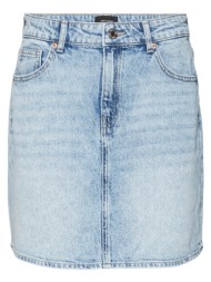 φούστα τζιν μίνι vero moda 10301536 - μπλε jean