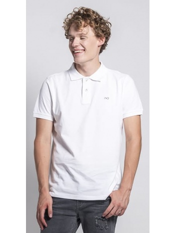 prince oliver essential polo λευκό 100% cotton (regular fit) σε προσφορά