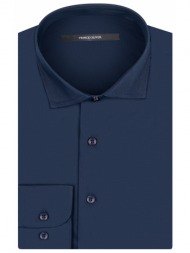 prince oliver πουκάμισο μπλε σκούρο 100% cotton (modern fit)
