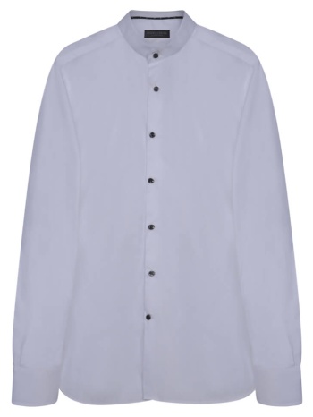 superior πουκάμισο μαό λευκό 100% fine cotton (modern fit) σε προσφορά
