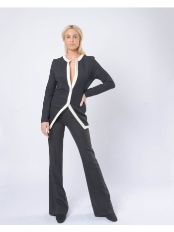 betty pants.γυναικείο παντελόνι kick flare μαύρο σε προσφορά