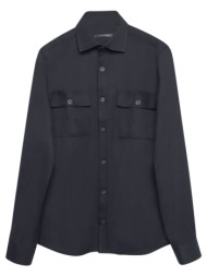 prince oliver πουκάμισο μαύρο (modern fit)
