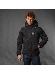 ski rapid jacket μαύρο (modern fit)