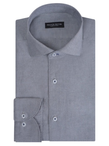 superior πουκάμισο γκρι 100% fine cotton (modern fit) new σε προσφορά