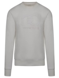 φούτερ round neck εκρού ...