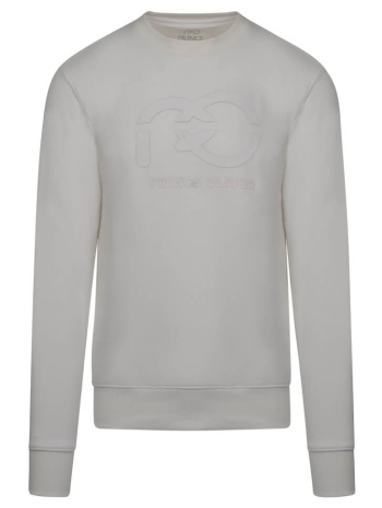 φούτερ round neck εκρού (modern fit) new arrival σε προσφορά