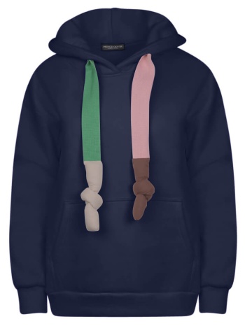 γυναικείο hooded φούτερ μπλε new arrival σε προσφορά