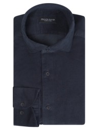 superior πουκάμισο κοτλέ μαύρο (modern fit) 100% fine cotton new arrival
