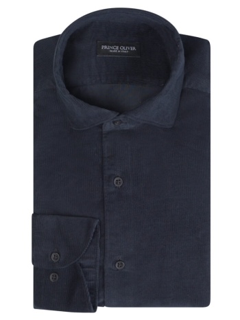 superior πουκάμισο κοτλέ μαύρο (modern fit) 100% fine σε προσφορά