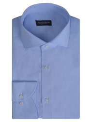 superior πουκάμισο με μικροσχέδιο γαλάζιο (modern fit) new arrival