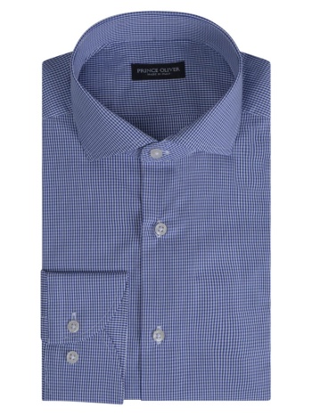 superior πουκάμισο καρό μπλε (modern fit) new arrival σε προσφορά
