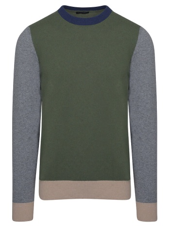 prince oliver πλεκτή μπλούζα πράσινη (modern fit) new σε προσφορά