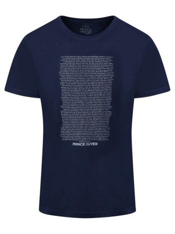 brand new τ-shirt μπλε σκούρο 100% cotton (modern fit) σε προσφορά