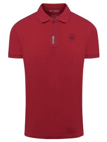 brand new polo double pique κόκκινο 100% cotton (regular σε προσφορά