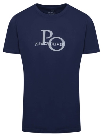 brand new τ-shirt μπλε 100% cotton (modern fit) σε προσφορά