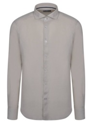 superior πουκάμισο μπεζ 100% λινό (modern fit)