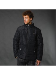 puffer jacket μαύρο (modern fit)