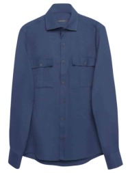 prince oliver πουκάμισο μπλε (modern fit)